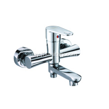 နံရံတွင်တပ်ဆင်ထားသော ကြေးဝါရေချိုးကန် Hand Shower Faucet 2 လုပ်ဆောင်ချက်